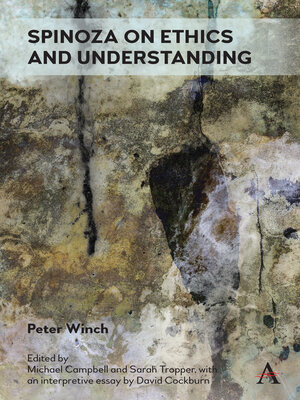 cover image of Spinoza on Ethics and Understanding